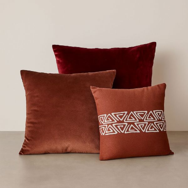 Scatter Pillows - Red / Plum / Terracotta 